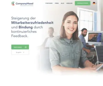 Company-Mood.de(Mitarbeiterzufriedenheit messen und steigern) Screenshot