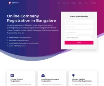 Company-Registration-Bengaluru.com(Online Company Registration in Bangalore) Screenshot