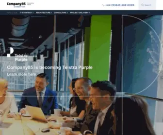 Company85.com(Digital Transformation) Screenshot