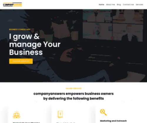 Companyanswer.com(Business Consultant) Screenshot