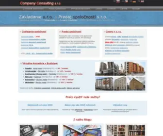 Companyconsulting.sk(Zakladanie s.r.o) Screenshot