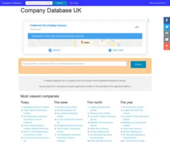Companydb.uk(Company Database UK) Screenshot