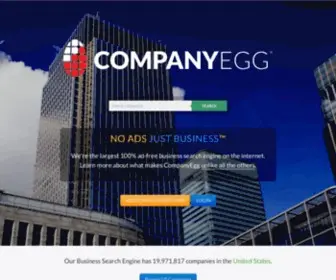 Companyegg.com(Business Search Engine by CompanyEgg) Screenshot