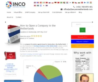 Companyformationnetherlands.com(Company Formation in Netherlands) Screenshot