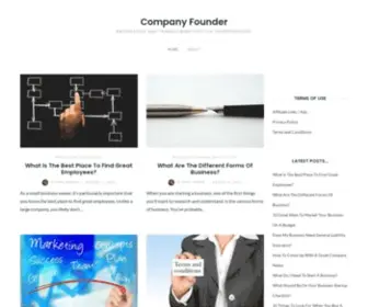 Companyfounder.com(Company Founder) Screenshot