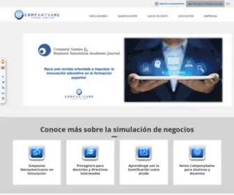 Companygame.info(Aprende Simulando) Screenshot