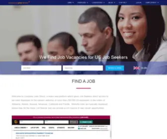 Companyjobdirect.com(Find Direct Vacancies and Jobs Direct from US Employers) Screenshot