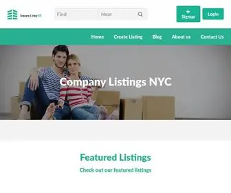 Companylistingnyc.com(Company Listings NYC) Screenshot