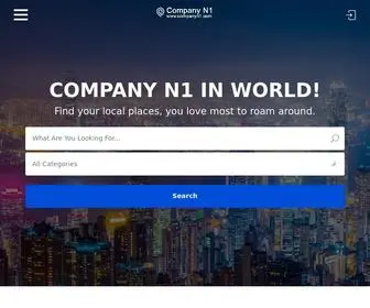 Companyn1.com(Company N1 in World) Screenshot