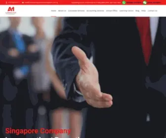 Companyregistrationinsingapore.com.sg($185 Singapore Business & Company Registration) Screenshot