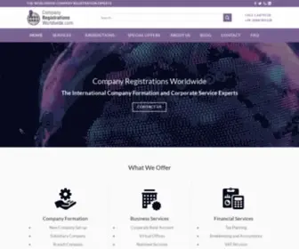 Companyregistrationsworldwide.com(Company Registrations Worldwide) Screenshot