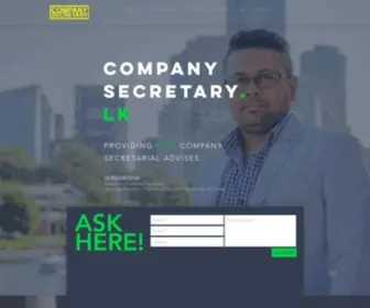 Companysecretary.lk(Company Secretary) Screenshot