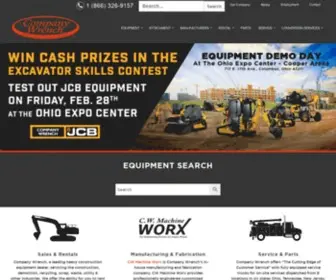 Companywrench.com(Heavy Equipment and Attachments Rental) Screenshot