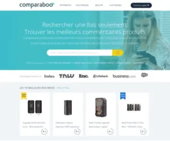 Comparaboo.fr(Domain Names) Screenshot