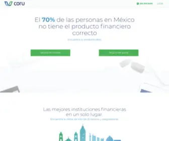 Comparaguru.com(Compara soluciones financieras en México) Screenshot
