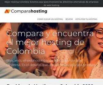 Comparahosting.com.co(Mejor Hosting) Screenshot