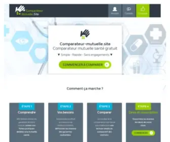 Comparaisonmutuellesante.net(Comparaison Mutuelle Sante .net : Comparateur de mutuelles santé) Screenshot