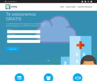 Comparaplan.cl(Planes de Isapre Más Convenientes) Screenshot