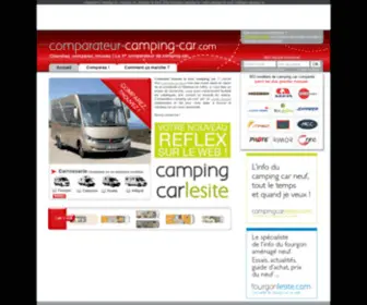 Comparateur-Camping-Car.com(Comparateur camping car) Screenshot