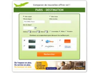 Comparateur-Prix-Billet-Avion.com(Comparateur billet d'avion) Screenshot