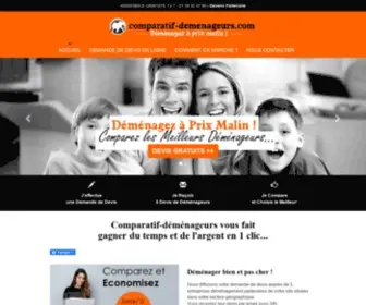 Comparatif-Demenageurs.com(Comparatif déménageurs) Screenshot