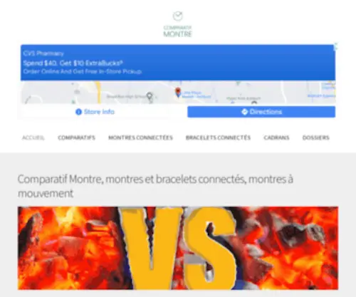 Comparatif-Montre.fr(Comparatif montre) Screenshot