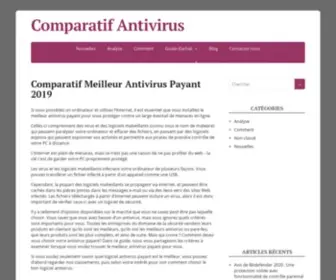 Comparatifantivirus.net(Comparatif Meilleur Antivirus Payant 2020) Screenshot