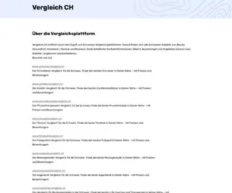 Comparazione.ch(Websheep GmbH) Screenshot
