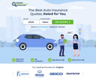 Compare-Auto-Insurance-Quotes.com(Compare Quotes and Save Today) Screenshot