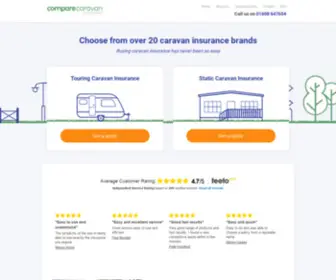 Compare-Caravan-Insurance.co.uk(Compare Caravan Insurance) Screenshot