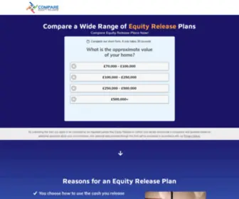 Compare-Equity.co.uk(Equity Release) Screenshot