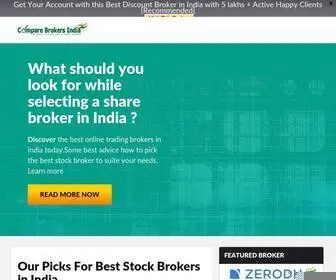 Comparebrokersindia.com(Best Stock Broker in India) Screenshot
