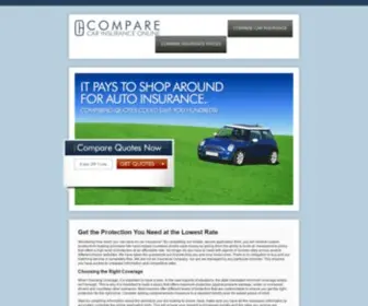 Comparecarinsuranceonline.com(Compare Car Insurance Quotes Online) Screenshot
