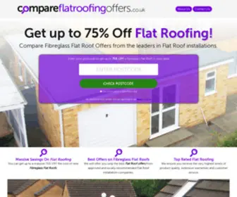 Compareflatroofingoffers.co.uk(Compare Flat Roofing Deals & Offers) Screenshot