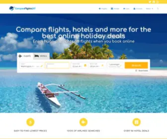 Compareflights247.com(Top online travel deals) Screenshot