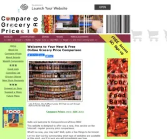 Comparegroceryprices.org(Compare Grocery Prices .ORG) Screenshot