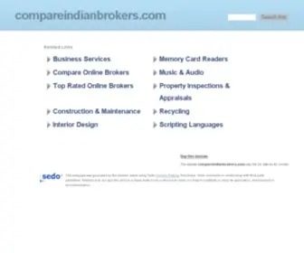 Compareindianbrokers.com(compareindianbrokers) Screenshot