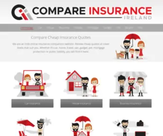 Compareinsuranceireland.ie(Online Insurance Quotes) Screenshot