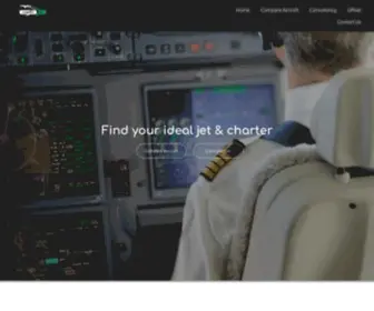Compareprivateplanes.com(Search and compare private jets) Screenshot