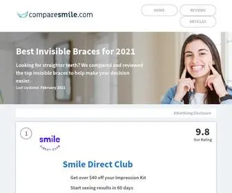 Comparesmile.com(CompareSmile) Screenshot