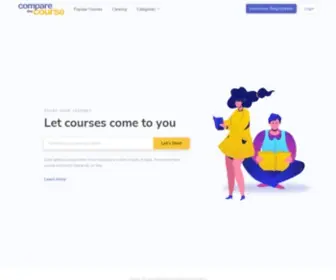 Comparethecourse.com(The UK’s new course finder platform) Screenshot