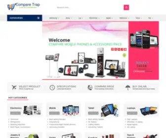 Comparetrap.com(Best online price comparison and shopping site in India) Screenshot