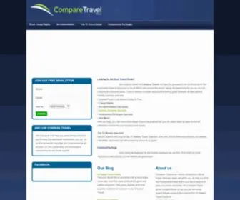 Comparetravel.co.za(Travel Deals & Holiday Package Specials) Screenshot