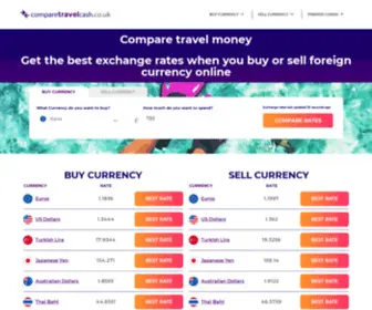 Comparetravelcash.co.uk(Compare travel money) Screenshot