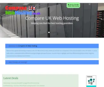 Compareukwebhosting.co.uk(Finding and comparing the best UK web hosting providers) Screenshot