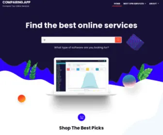 Comparing.app(Compare Top Online Services) Screenshot
