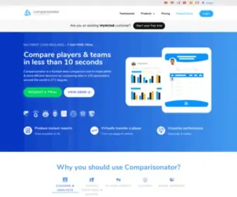 Comparisonator.com(Comparing Performance) Screenshot
