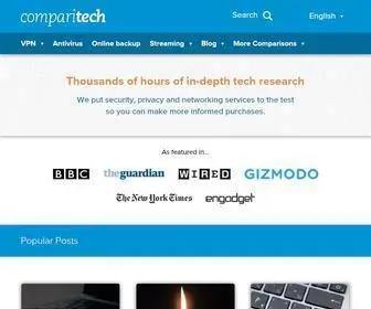Comparitech.com(Tech researched) Screenshot