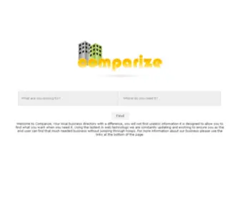 Comparize.com(Business Directory) Screenshot
