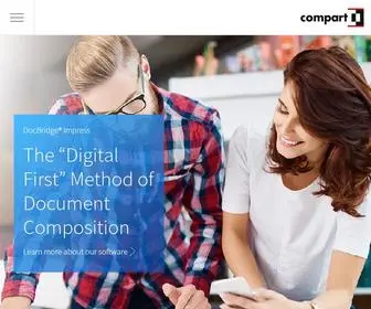 Compart.com(Customer Communication Management Company) Screenshot